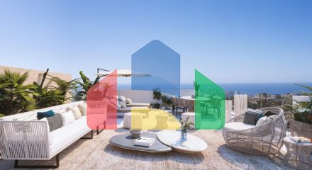 Exclusive townhouses in a privileged location in Benalmádena