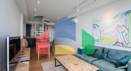 Дуплекс с панорамным видом на море в Бенальмадене