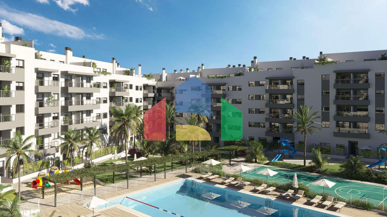 Идеально 2 апартамент спальни в Михасе