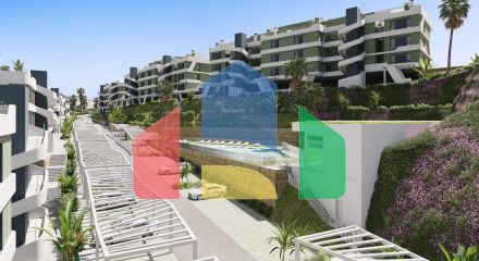 FLATS WITH SEA OR GOLF COURSE VIEWS ON THE COSTA DEL SOL