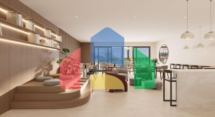 Современные апартаменты с видом на море в Михас-Коста