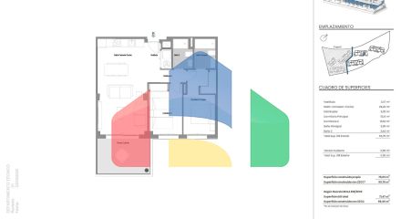 Современные апартаменты с видом на море в Михас-Коста