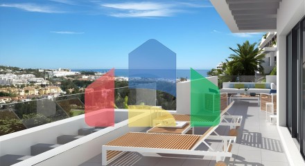Luxury New Build Apartments with Sea Views in Las Lagunas de Mijas