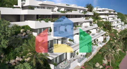Luxury New Build Apartments with Sea Views in Las Lagunas de Mijas
