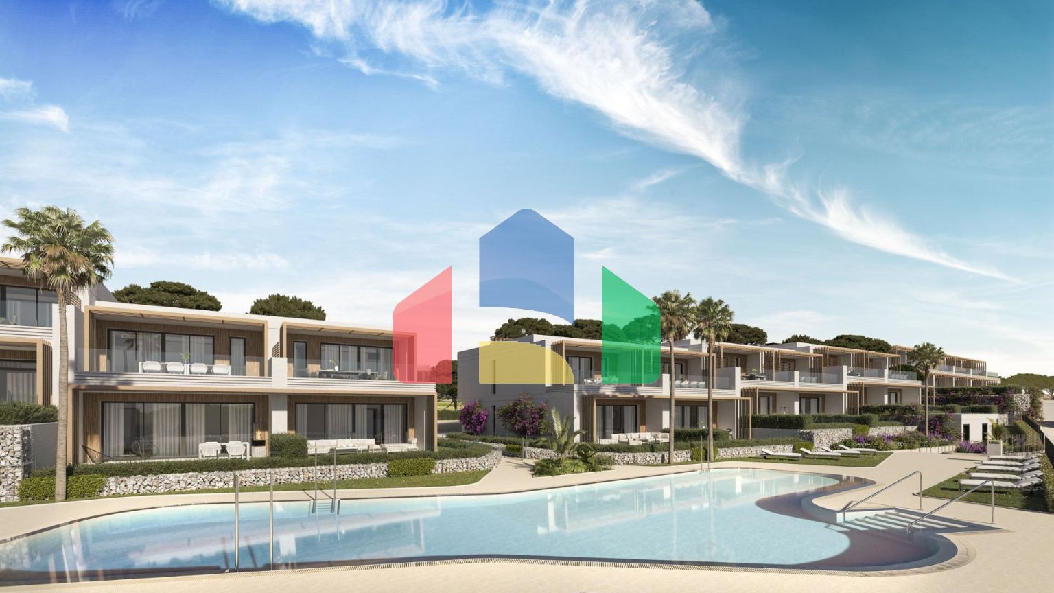 НОВЫЕ ТАУНХАУСЫ С ВИДОМ НА МОРЕ И ГОЛЬФ-ПОЛЕ