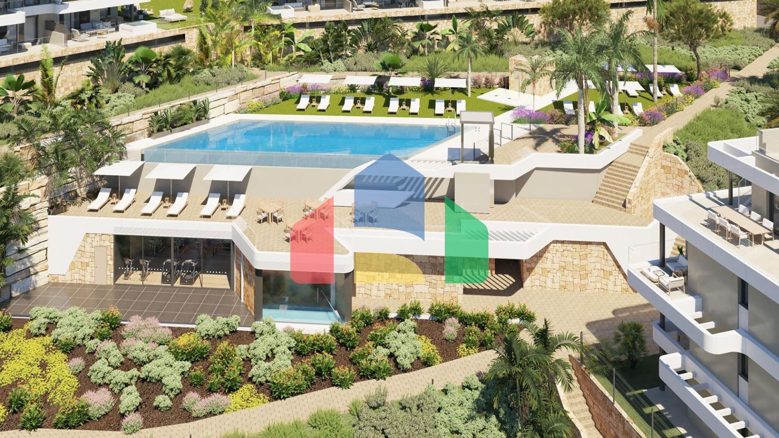 НОВЫЙ ЖИЛОЙ КОМПЛЕКС В КАЛАНОВА ГОЛЬФ, МИХАС