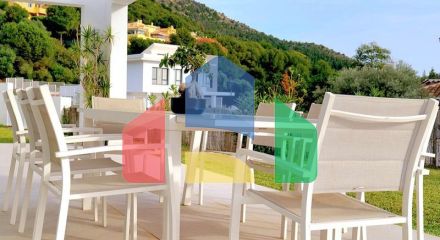 Современная Вилла с Панорамным Видом на Море в Михасе Современная Вилла с Панорамным Видом на Море в Михасе