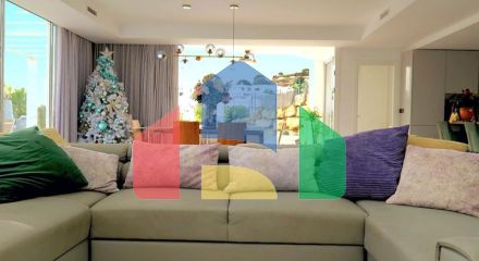 Современная Вилла с Панорамным Видом на Море в Михасе Современная Вилла с Панорамным Видом на Море в Михасе