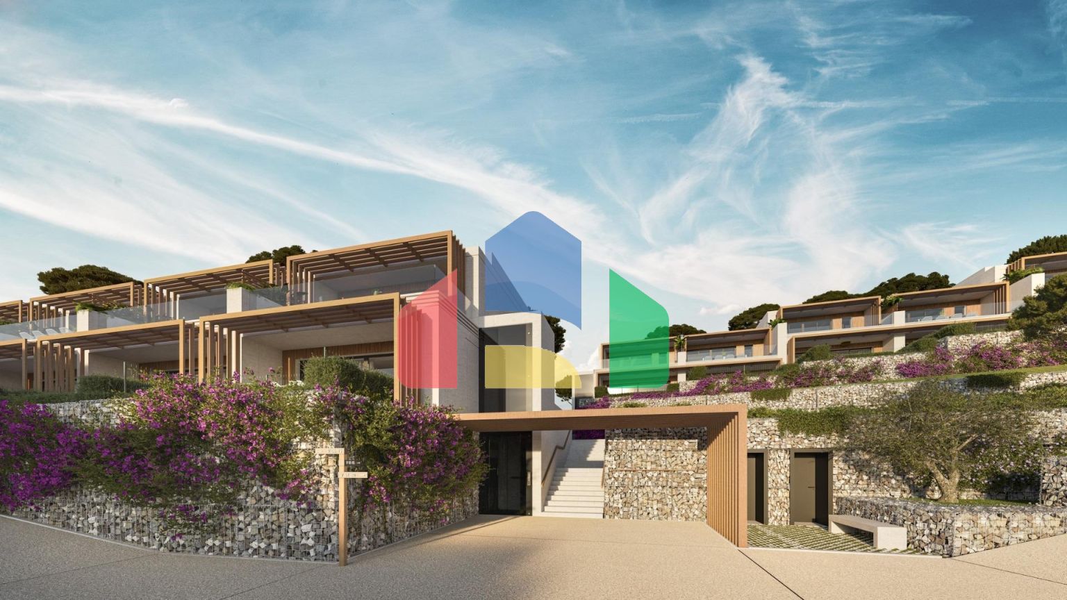 НОВЫЕ ТАУНХАУСЫ С ВИДОМ НА МОРЕ И ГОЛЬФ-ПОЛЕ