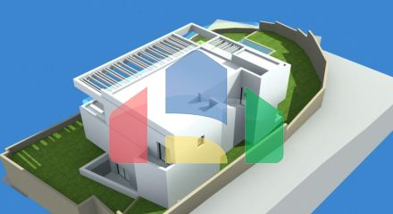 Панорамный участок с утвержденным проектом виллы в Михасе