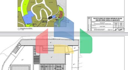 Панорамный участок с утвержденным проектом виллы в Михасе