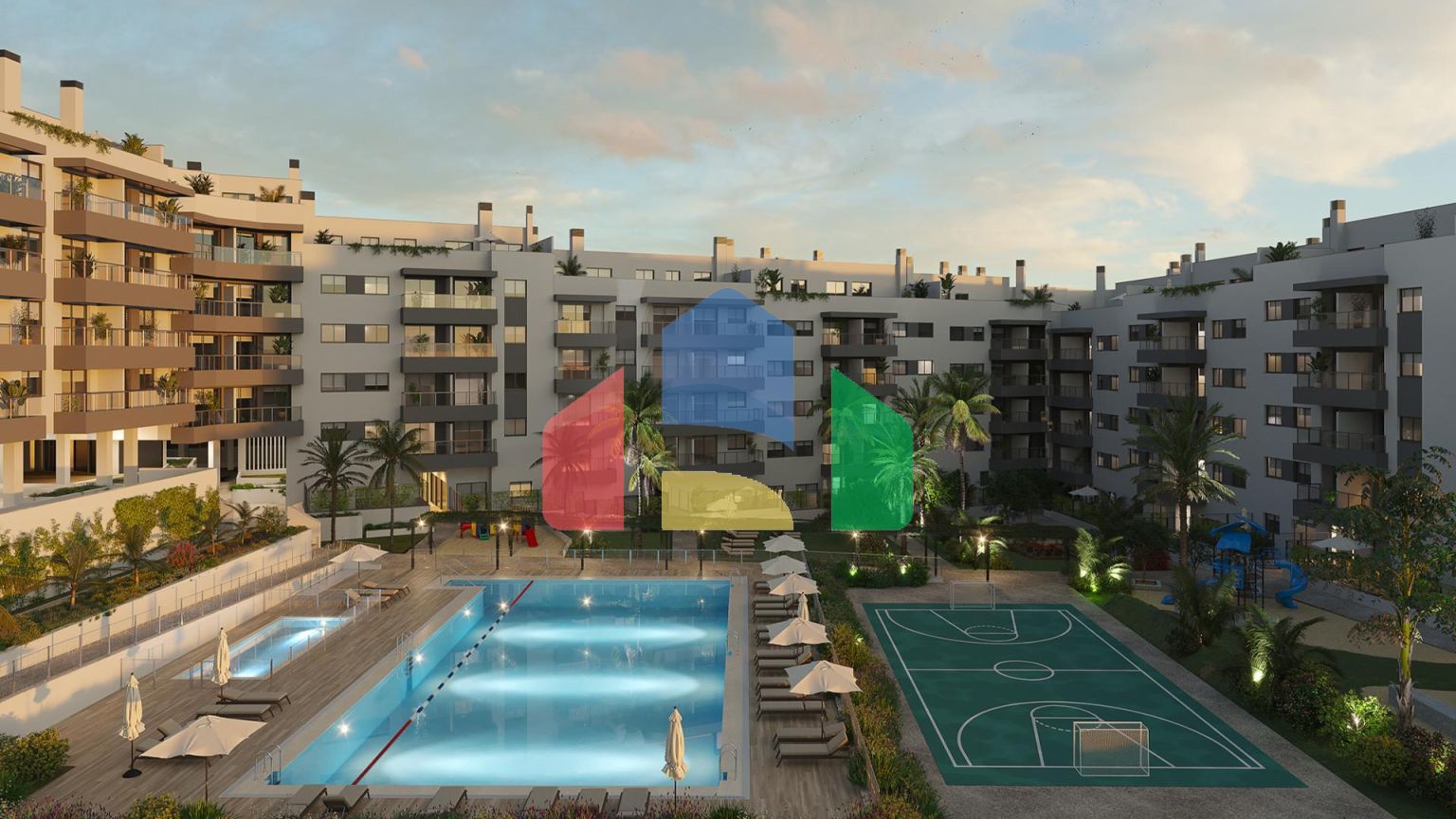 Идеально 3 апартамент спальни в Михасе