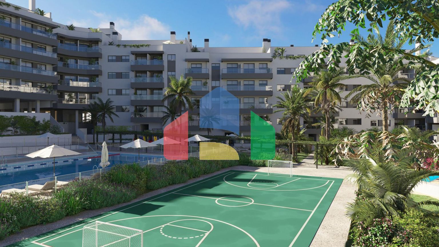 Идеально 3 апартамент спальни в Михасе