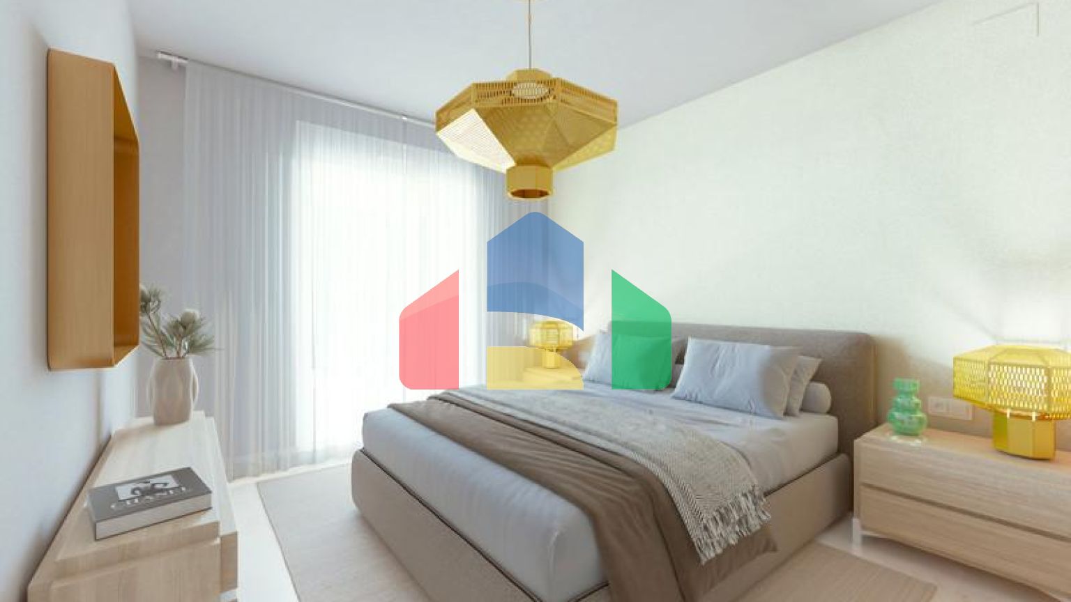 Квартира с двумя спальнями в Эстепоне для любителей гольфа.