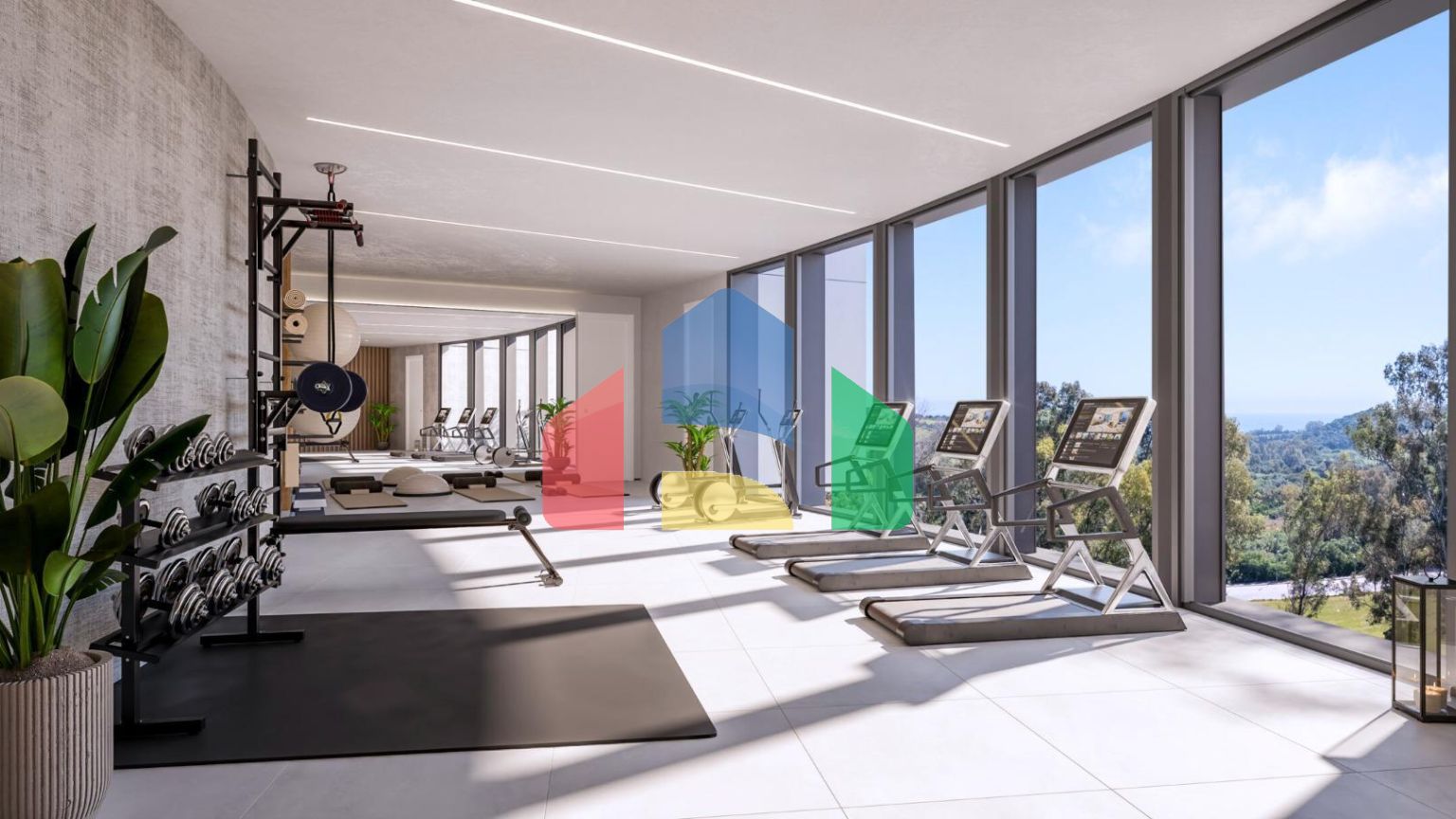 Современные новостройки в Эстепона Гольф, Малага