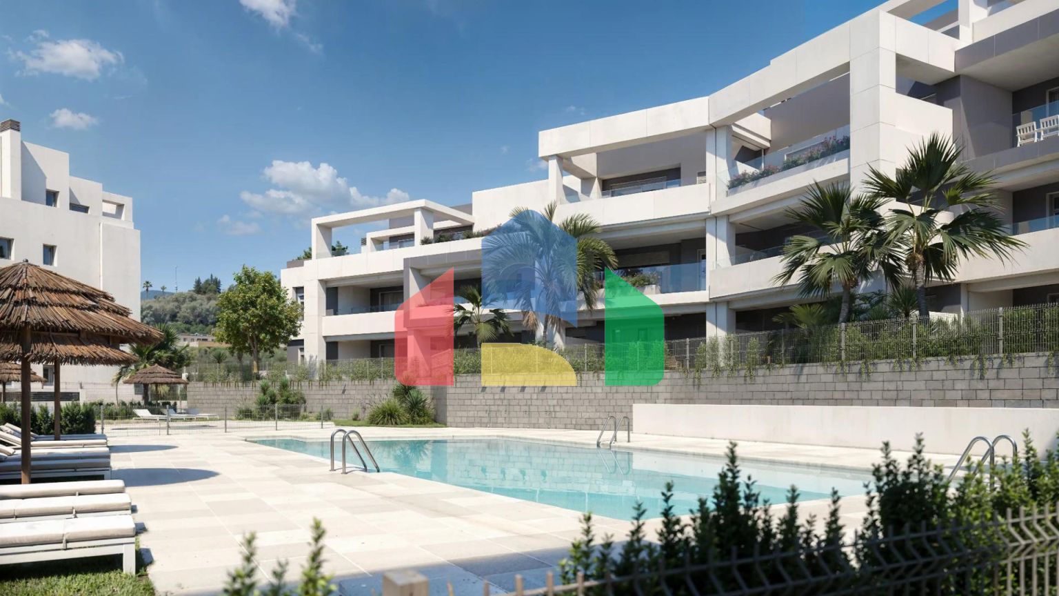 Эксклюзивный жилой курорт с спа-центром и бассейнами в районе Сельво, Эстепона