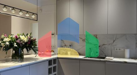 Полностью отремонтированная 4-комнатная квартира в Новой Золотой Миле, закрытом комплексе с круглосуточной охраной.