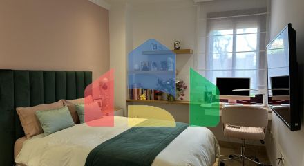 Полностью отремонтированная 4-комнатная квартира в Новой Золотой Миле, закрытом комплексе с круглосуточной охраной.