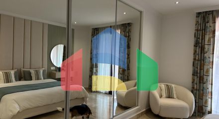 Полностью отремонтированная 4-комнатная квартира в Новой Золотой Миле, закрытом комплексе с круглосуточной охраной.