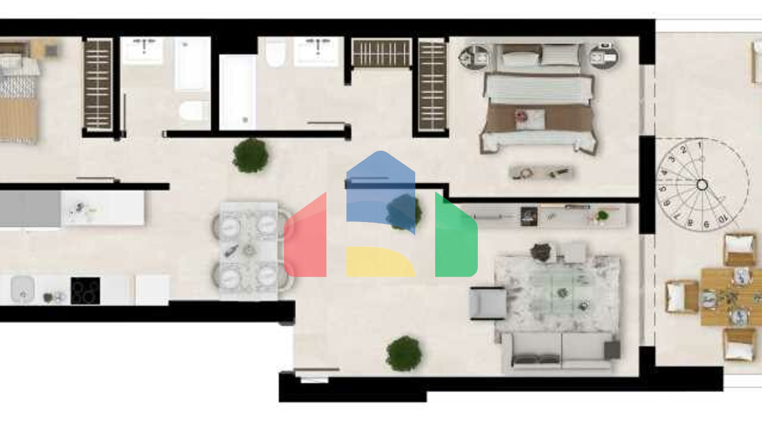 2-комнатные квартиры в новом жилом комплексе в Эстепоне