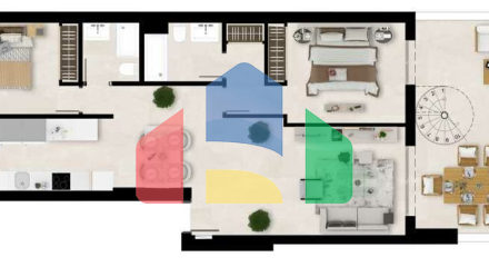2-комнатные квартиры в новом жилом комплексе в Эстепоне
