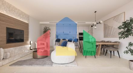 Потрясающие просторные квартиры с 2 спальнями на первом этаже в Эстепоне