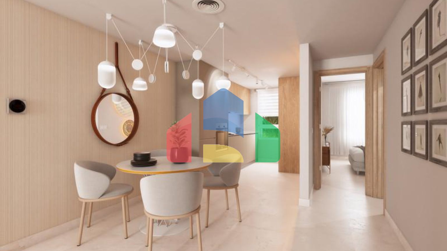 Квартира с двумя спальнями в Эстепоне для любителей гольфа.