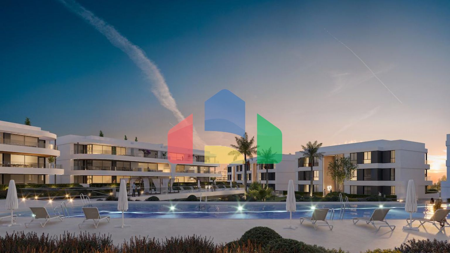 Апартаменты с тремя спальнями в роскошном жилом комплексе в Эстепоне