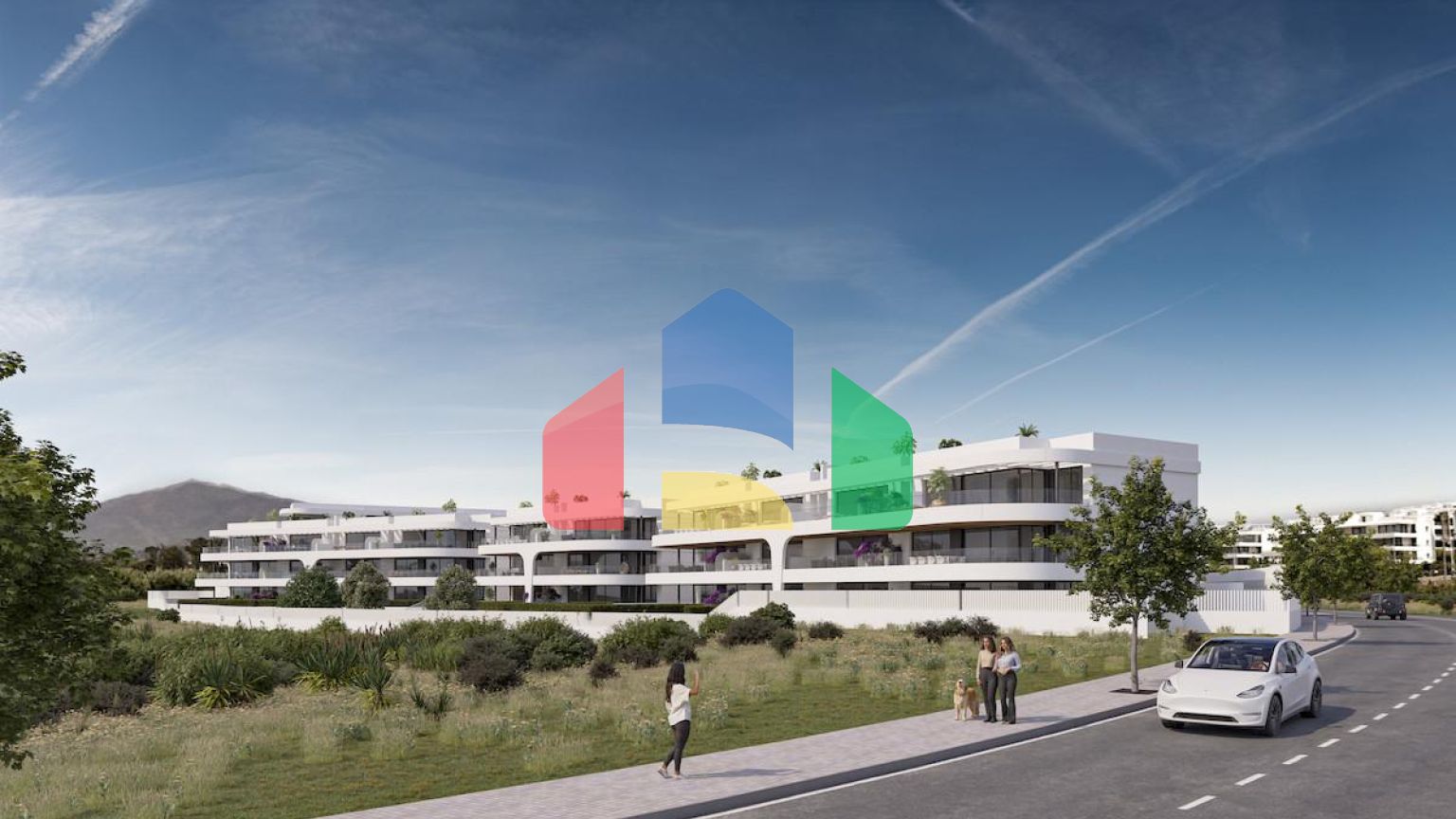 Апартаменты с тремя спальнями в роскошном жилом комплексе в Эстепоне