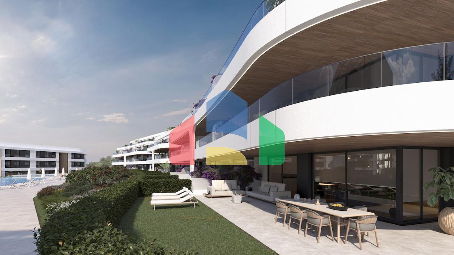 Апартаменты с тремя спальнями в роскошном жилом комплексе в Эстепоне