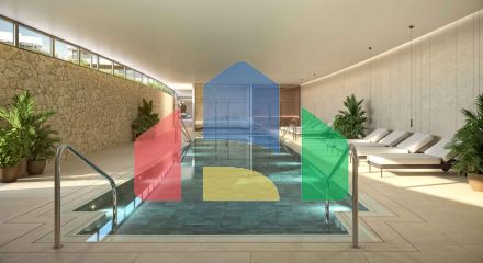 Апартаменты с тремя спальнями в роскошном жилом комплексе в Эстепоне Апартаменты с тремя спальнями в роскошном жилом комплексе в Эстепоне