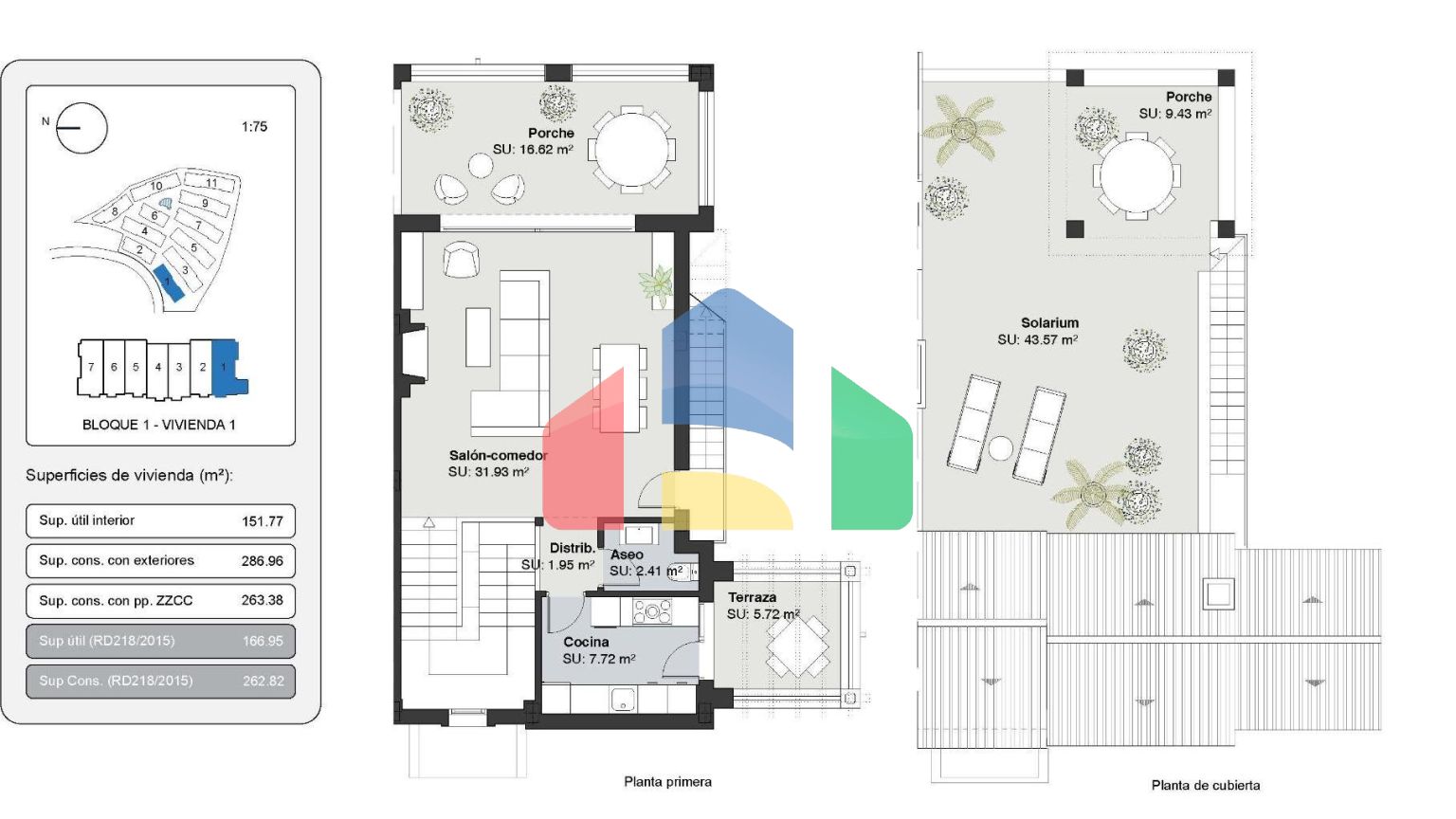 Современные дома в средиземноморском стиле с видом на море и поле для гольфа в Эстепоне