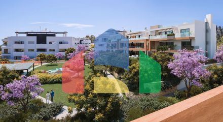 2-bedroom apartments in a luxurious residential complex in the prestigious area of Atalaya (New Golden Mile, Estepona)