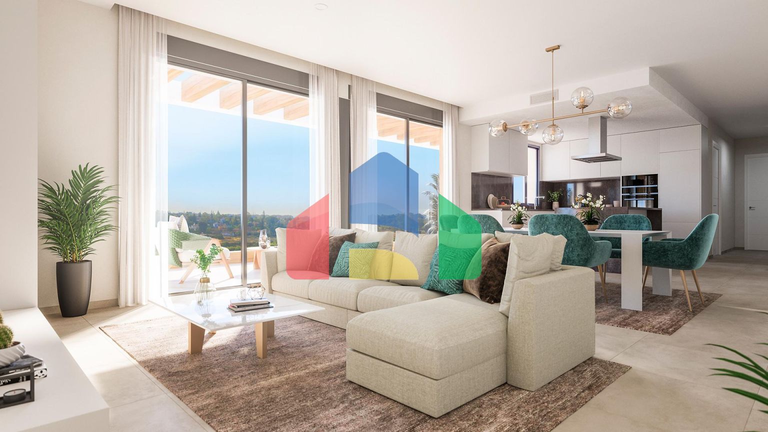 2-спальные апартаменты в роскошном жилом комплексе в престижном районе Аталайя (Новая Золотая миля, Эстепона)