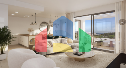 Совершенно новая эксклюзивная квартира с двумя спальнями в Эстепоне.