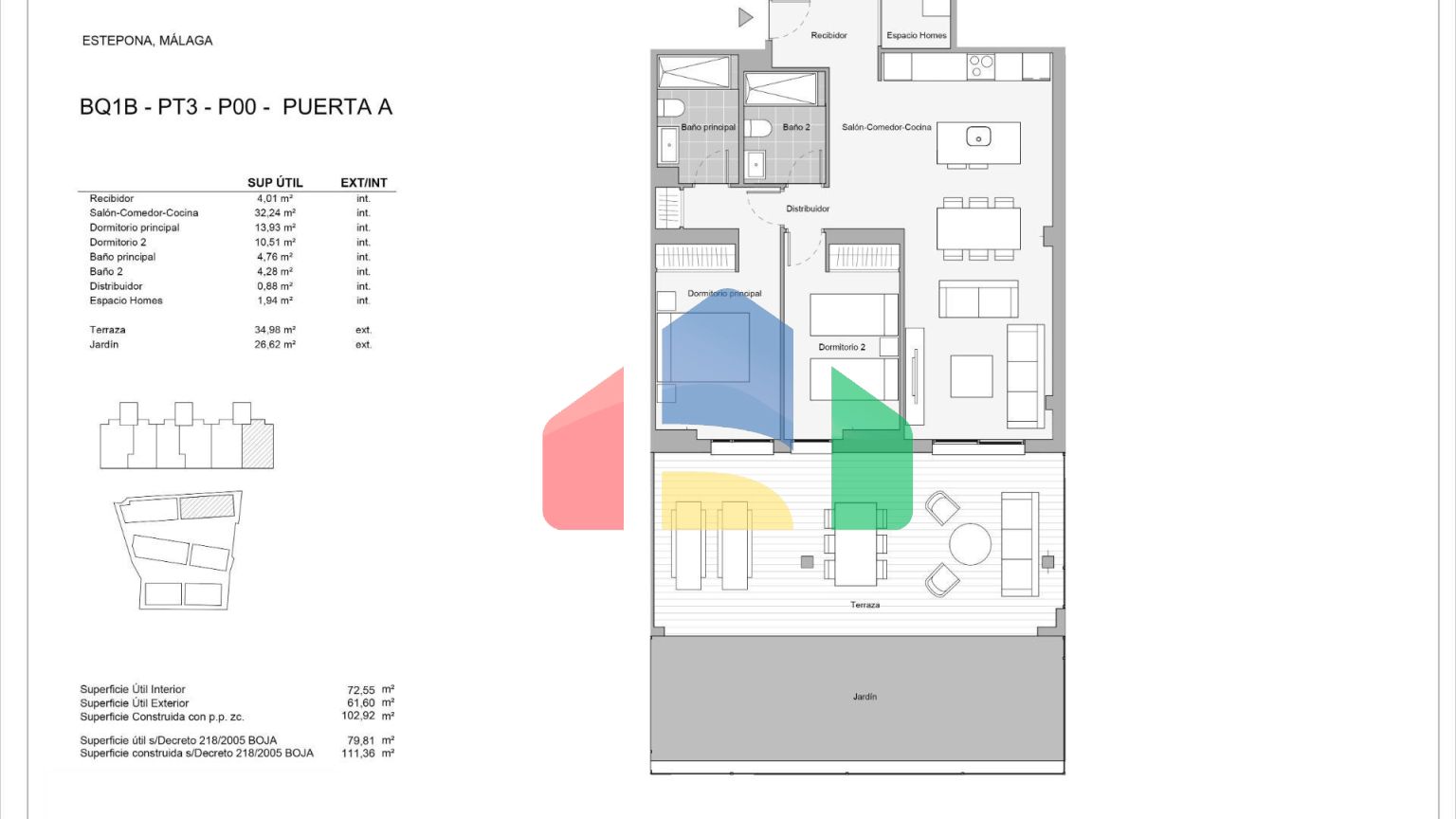 Новый жилой комплекс с видом на гольф и море недалеко от Эстепоны