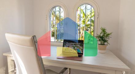 Роскошная вилла в андалузском стиле в Эстепоне