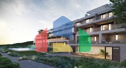 New Build Residential Complex with Golf and Sea Views near Estepona