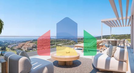 New Build Residential Complex with Golf and Sea Views near Estepona