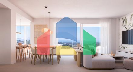 New Build Residential Complex with Golf and Sea Views near Estepona