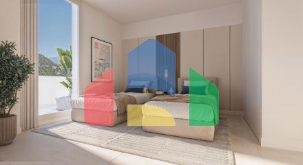 New Build Residential Complex with Golf and Sea Views near Estepona
