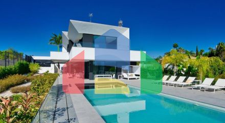 Недавно построенная современная вилла с 4 спальнями в Бель-Эре.