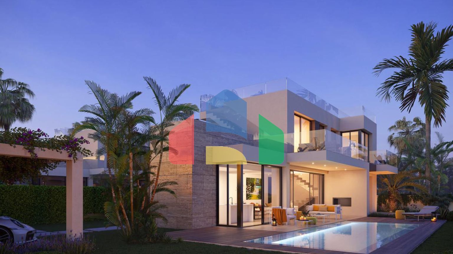 Villa Dunas – Современная новая вилла класса люкс в Monte Biarritz, Nueva Atalaya (восточная Эстепона)