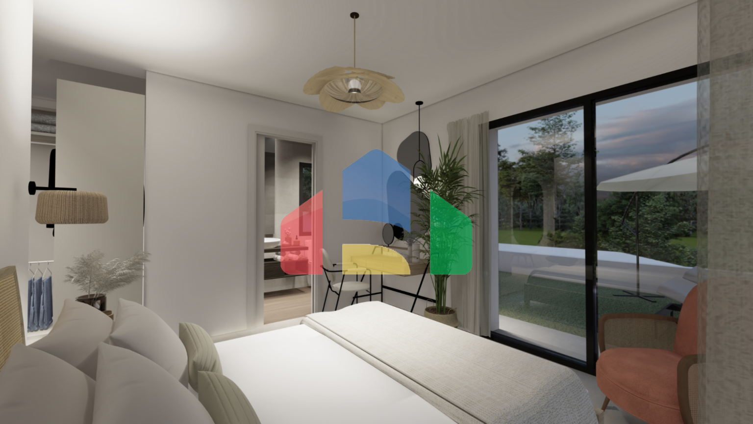 Великолепная Вилла с 3 спальнями