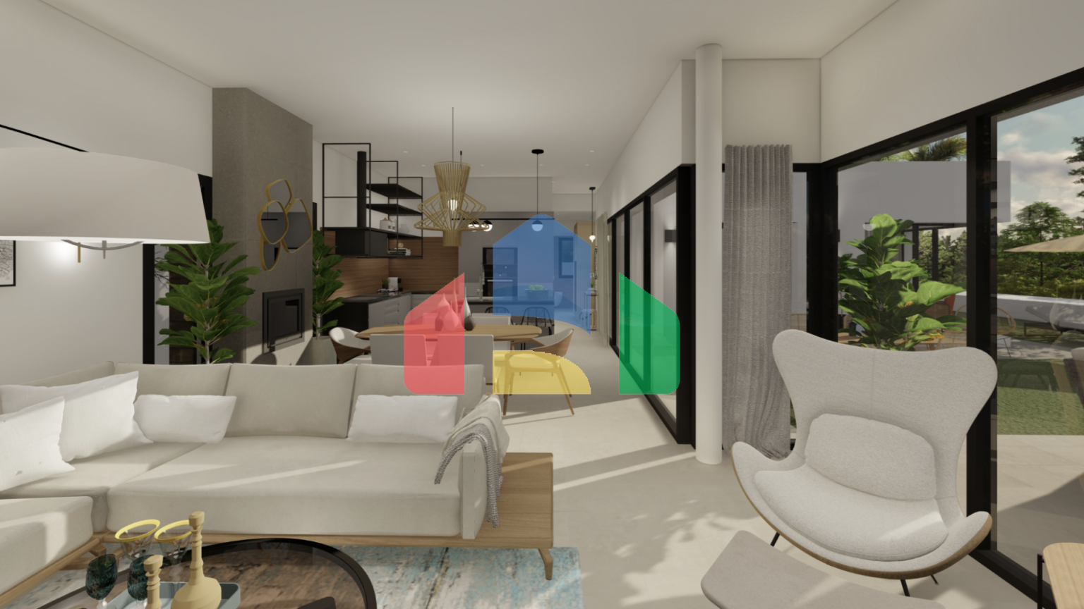 Великолепная Вилла с 3 спальнями