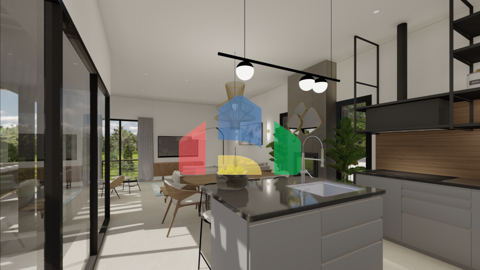 Великолепная Вилла с 3 спальнями