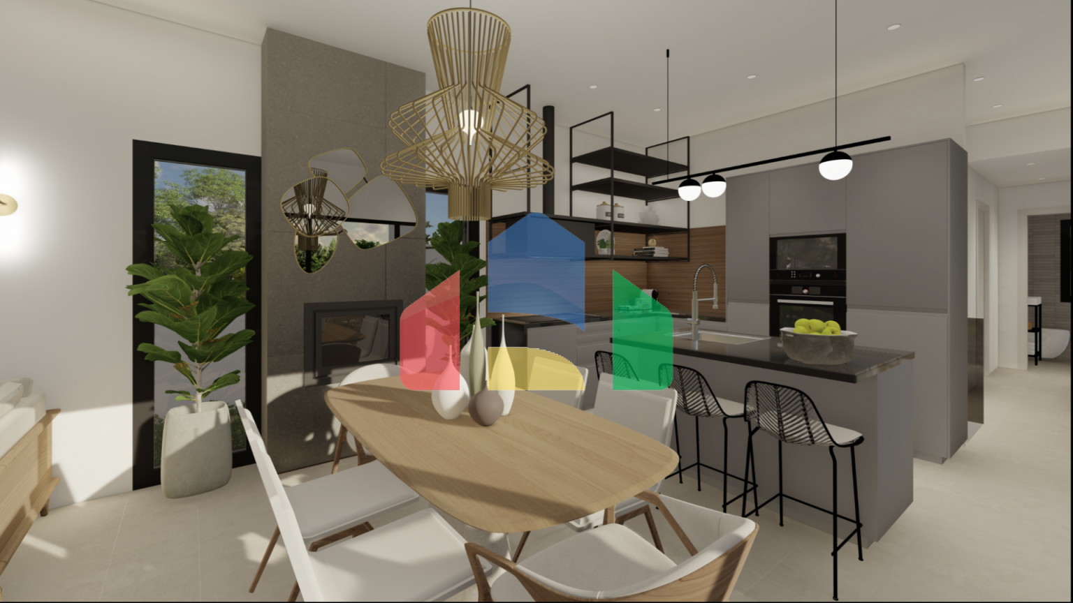 Великолепная Вилла с 3 спальнями