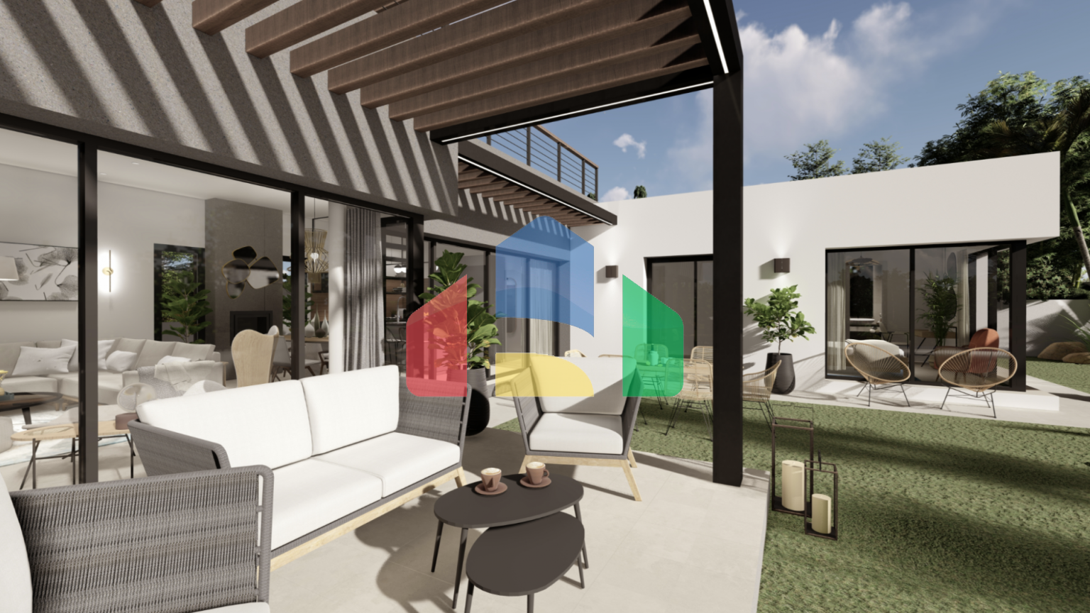 Великолепная Вилла с 3 спальнями