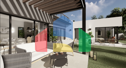 Великолепная Вилла с 3 спальнями