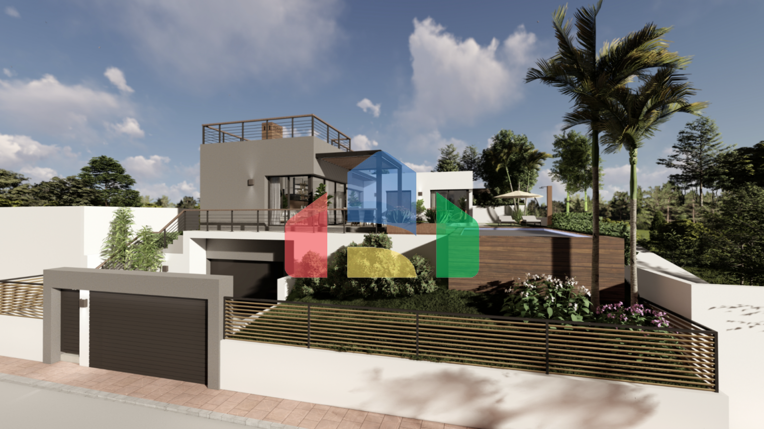 Великолепная Вилла с 3 спальнями